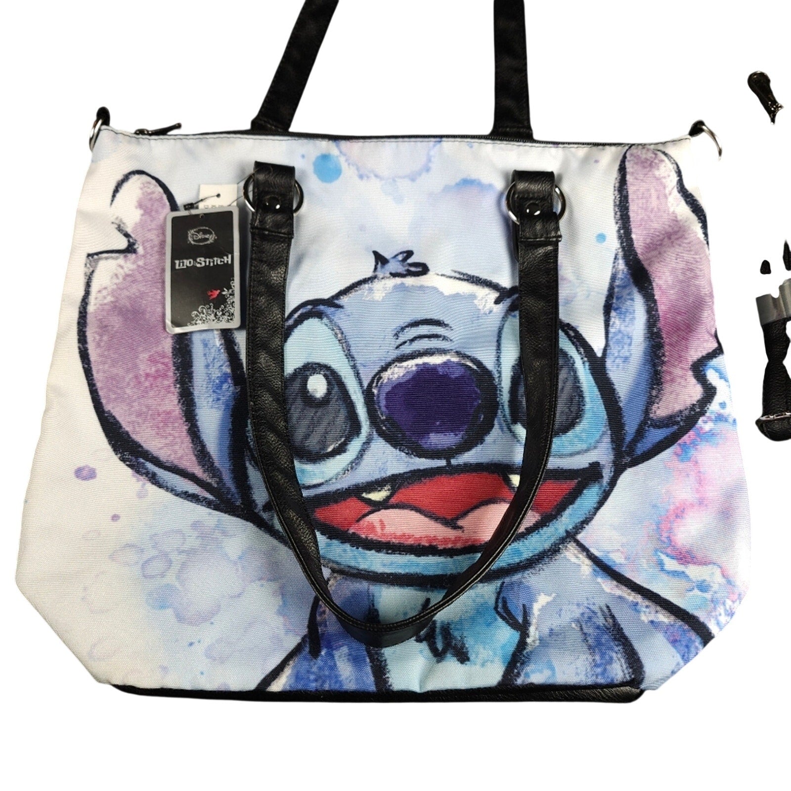 Rare Loungefly Heart Logo Stitch Tote Bag – 2015 Pre‑Funko – NEW MINT – HTF