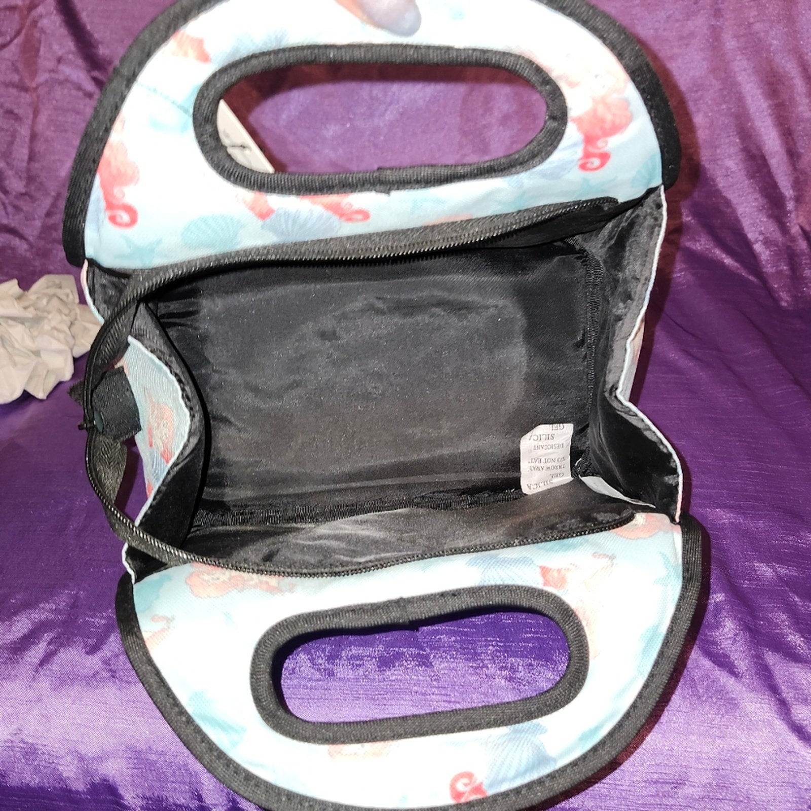 Loungefly Heart Logo Ariel Little Mermaid Lunch Bag 2014 NWT Rare HTF