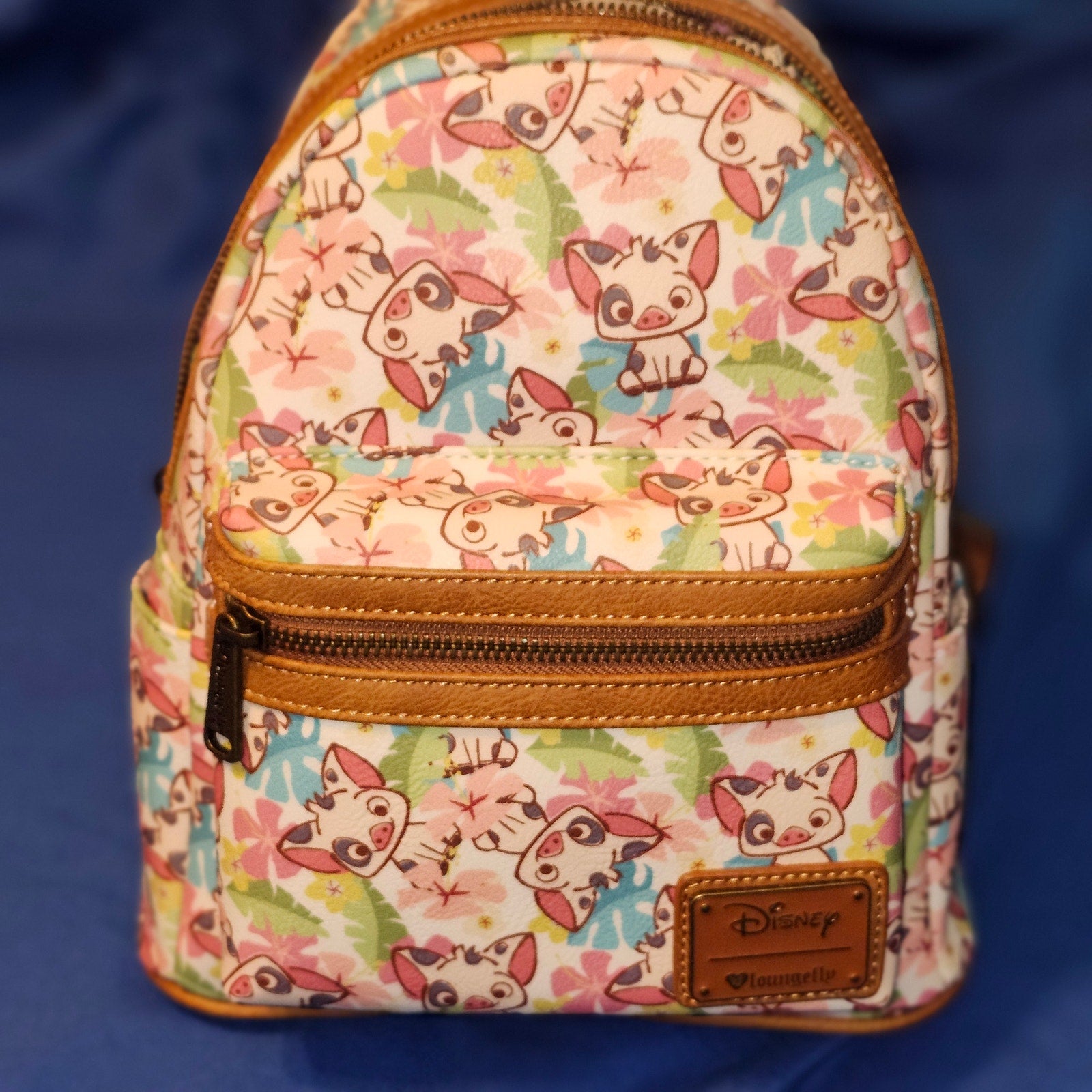 Rare Loungefly Heart Logo Moana Pua Mini Backpack – NWT – Pre‑Funko – Perfect Placement – HTF