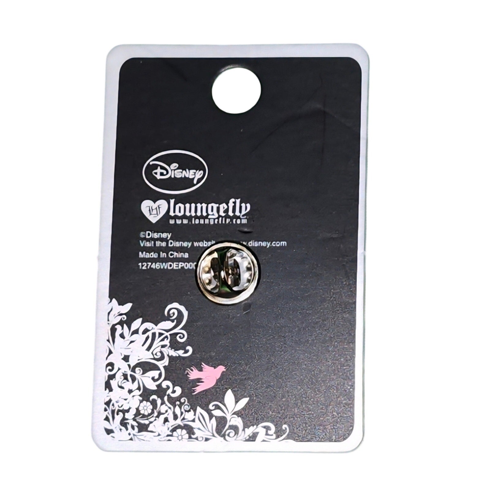 Loungefly Heart Logo Stitch Enamel Pin – 2015 – NWT – Rare Collector Piece
