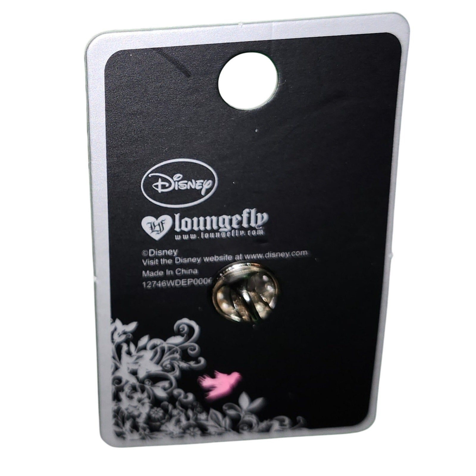Loungefly Heart Logo Stitch Enamel Pin – 2015 – NWT – Rare Collector Piece