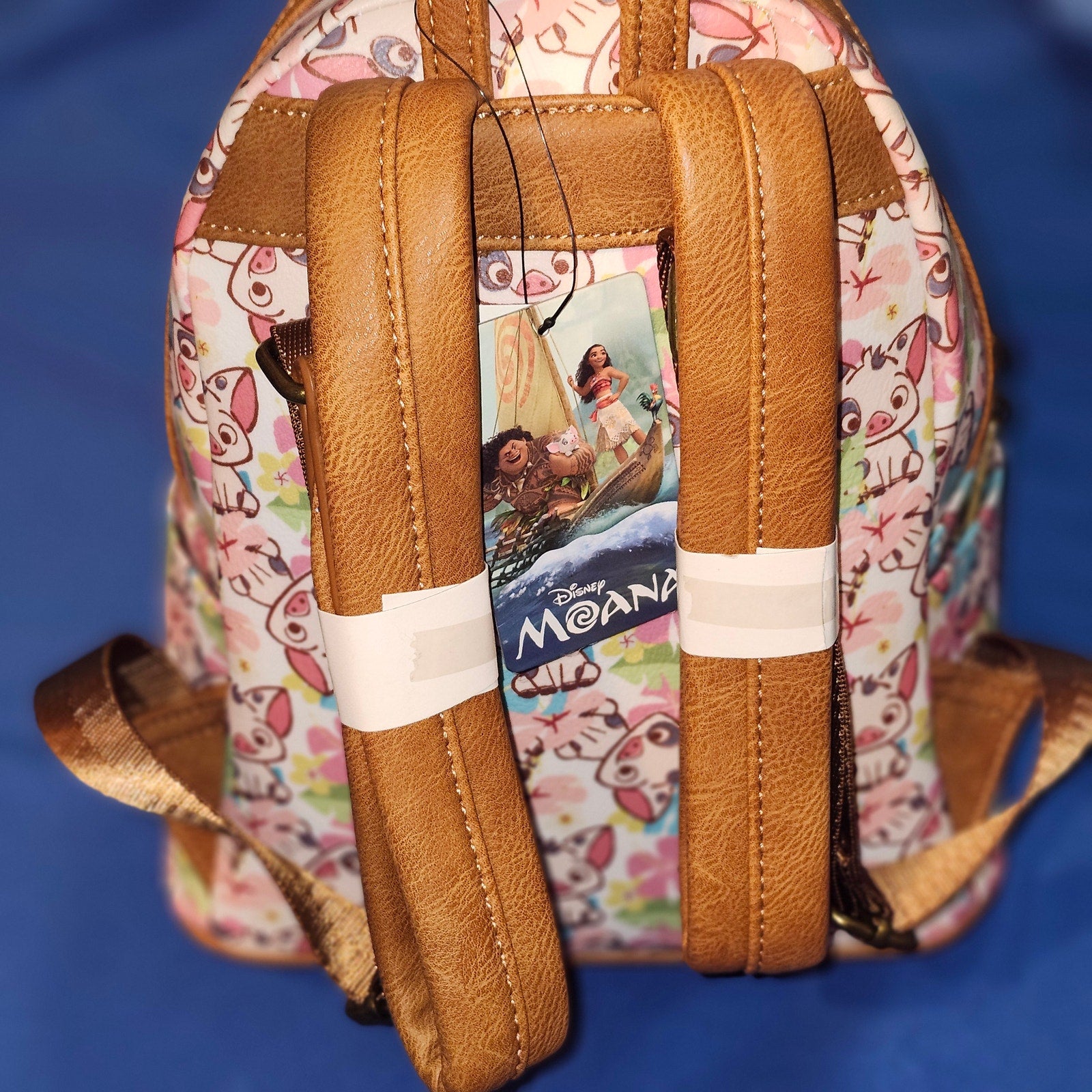 Rare Loungefly Heart Logo Moana Pua Mini Backpack – NWT – Pre‑Funko – Perfect Placement – HTF