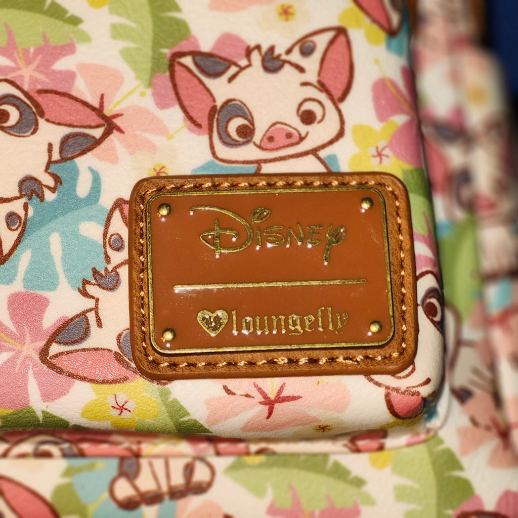 Rare Loungefly Heart Logo Moana Pua Mini Backpack – NWT – Pre‑Funko – Perfect Placement – HTF