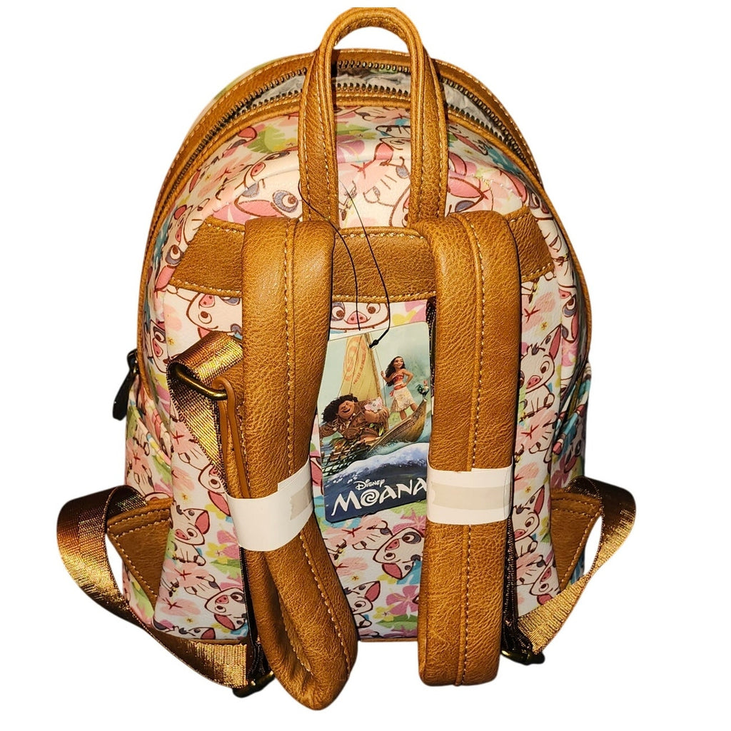 Rare Loungefly Heart Logo Moana Pua Mini Backpack – NWT – Pre‑Funko – Perfect Placement – HTF