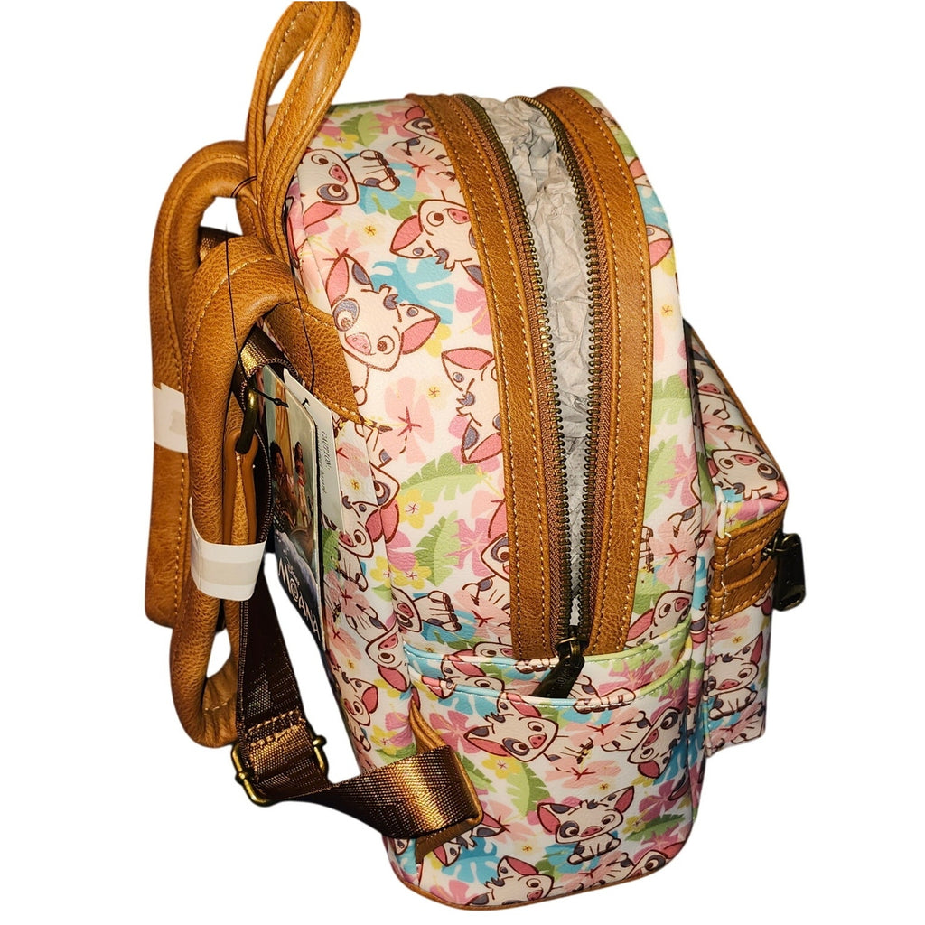 Rare Loungefly Heart Logo Moana Pua Mini Backpack – NWT – Pre‑Funko – Perfect Placement – HTF